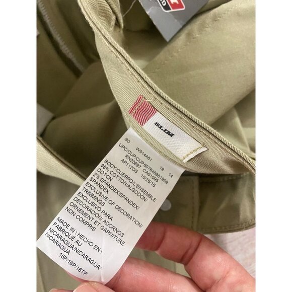 NWT Genuine Dickies Women's Slim Beige Pants - 16P - Picture 10 of 12